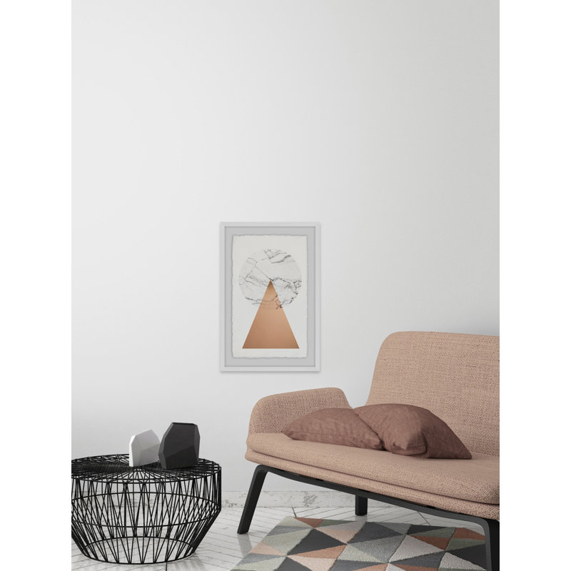Marble Effect II by Julia Posokhova - Single Picture Frame Print, 91 cm H x 61 cm W x 4 cm D
