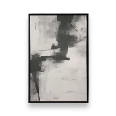 Monochrome Whisper I Rolled Canvas