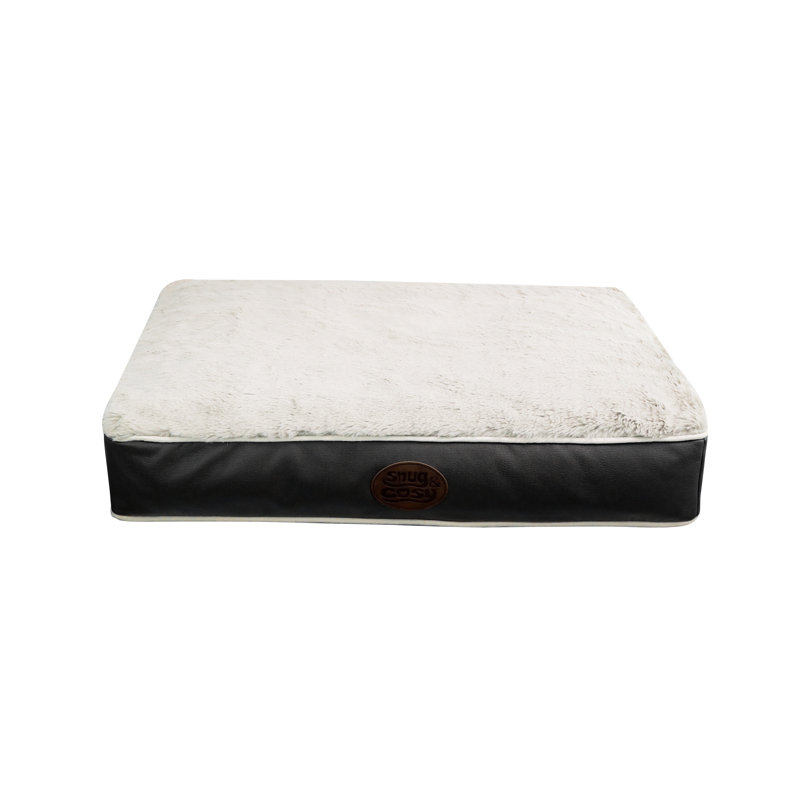 Alexus Faux Leather Pet Bed
