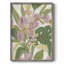 Orchidée tropicale brossée II, reproduction encadrée - bois massif-967537734