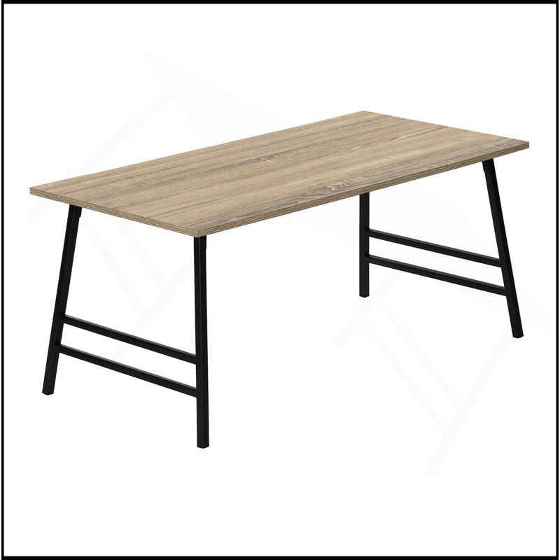Table basse élégante et durable pour les salons modernes, Taupe, Noir