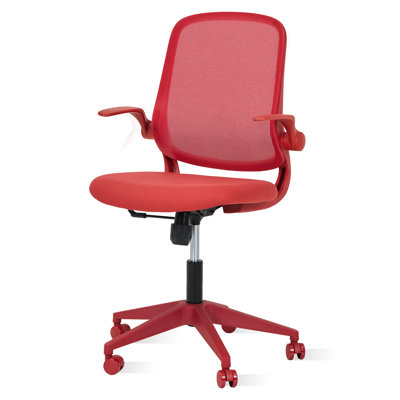 Chaise de bureau ergonomique à accoudoirs rotatifs