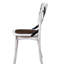 Ensemble de 2 chaises de salle à manger style campagne moderne
