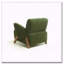Fauteuil d'appoint en velours 28,15 pouces-1425757018