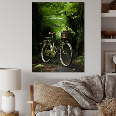 «Emerald Excasion Vélo I» sur toile