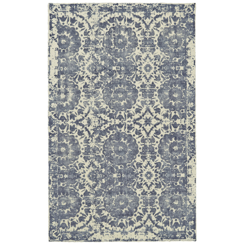 Elisse Wool Oriental Area Rug, Rectangle 5' x 8'