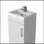 Meuble-lavabo en mélamine avec 1 porte Madrid