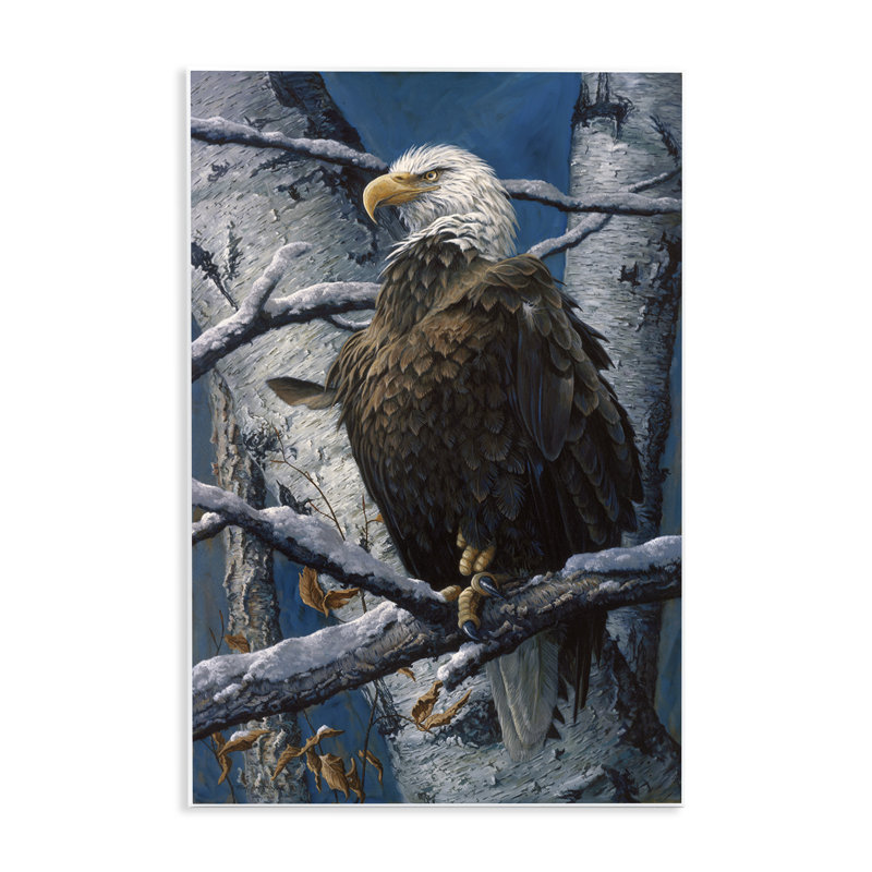 «America's Pride Bald Eagle», art par Tom Antonishak, H 15 po x l 10 po