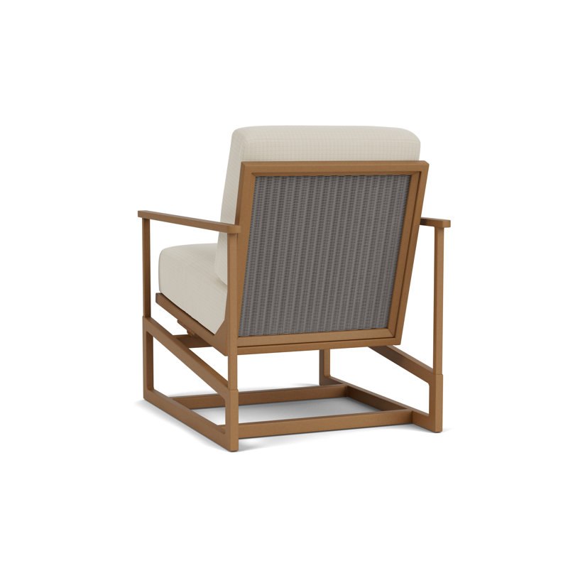 Summit Outdoor Rocker Chair, Pewter, Beach Natural, Hickory