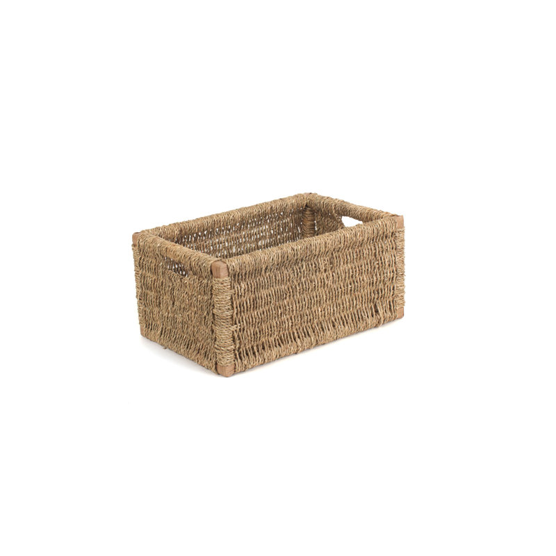 Wicker Seagrass Storage Basket, Large