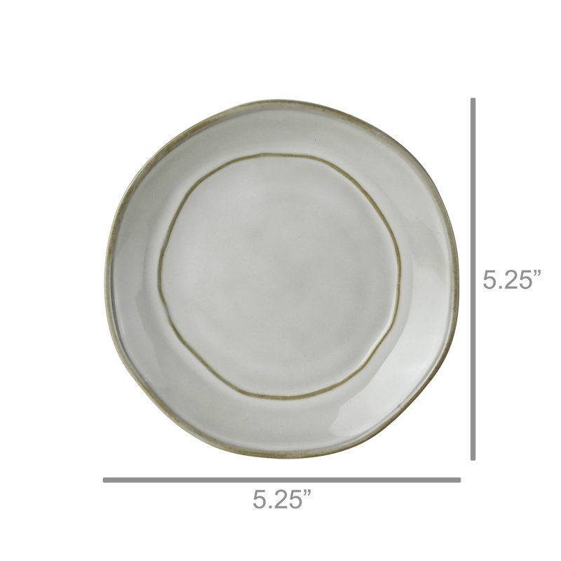Ceramic Round Soap Dish