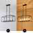5 - Light Dimmable Kitchen Island Square / Rectangle Chandelier-1809068610-1778376140
