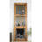 Large 30"H Western Rustic Bear And Moose In Pine Trees Forest Wooden Wall Mirror
