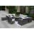 Areefa Wicker 9 - Person Patio Conversation Set with Cushions-178244206