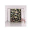 Black Themed Multicolor Flower Rose Patterned Creative Modern Decorative Rug-517112117
