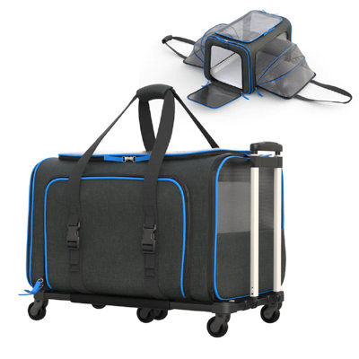 Sac de transport extensible pour animaux Pet Rolling Rover Airline