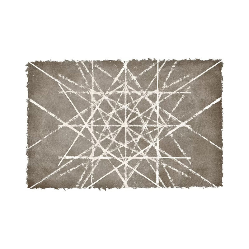 Geo by PI Galerie - Wrapped Canvas Gallery-Wrapped Canvas Giclée, 20.32cm H x 30.48cm W