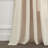 Cotton Blend Semi Sheer Curtain Single Panel-391417526