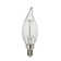 Visual Comfort & Co. LED Flame Tip 2.5W 3000K Warm White E12 Candelabra base Clear Edison Style light bulb