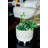 Faux Succulent Plant in Ceramic Pot-209760562-209760566