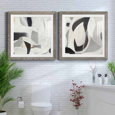 " The Search " 2 - Pieces Painting Print
