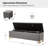 Mayowa Modern Upholstered Storage Bench -1957221339