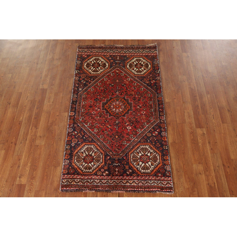 Tapis traditionnel tribal géométrique 3 x 6