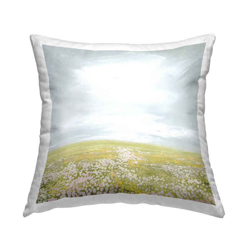 Design de coussin décoratif Vast Spring Meadow par Grace Popp