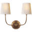 Thomas O'Brien Vendome Double Sconce-89360084-51180027
