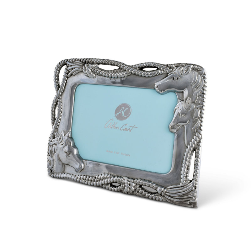 Equestrian Metal Picture Frame