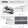 Dakota Fields 395cm W x 250cm D Polyester Cover Retractable Patio Awning