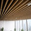 Carreaux de plafond en WPC de 78,7 po x 2 po x 3,54 po, panneaux de plafond composites en bois et plastique