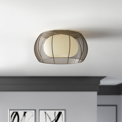 Algonac Glass Flush Mount