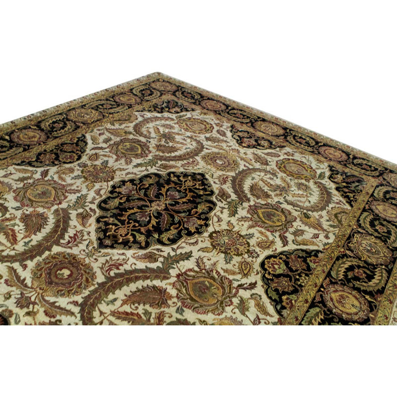 Wool Oriental Indoor Rug, Rectangle 9'1" x 12'12'
