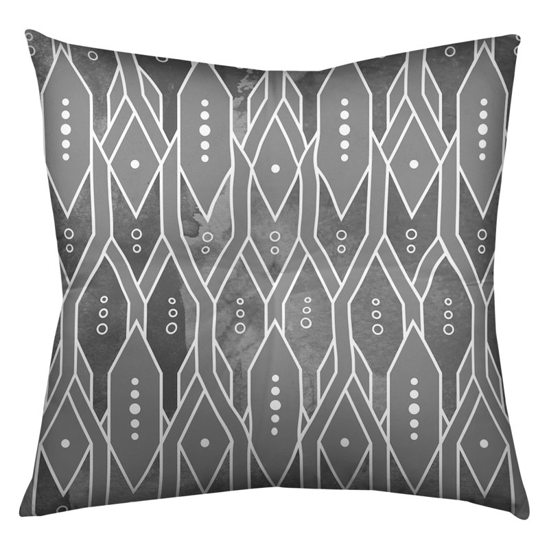 Coussin de sol, 26 po x 26 po, Gris