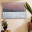 «Sunset Snowfall I», peinture sur toile encadrée-94357600-94357601