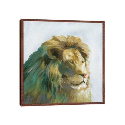 Jade Lion - Painting on Canvas