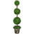 48'' Faux Boxwood Topiary in Cement Pot