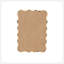 Miroir rectangulaire ondulé en bois massif pour décoration murale moderne-1237630195