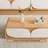 Burlywood Solid Wood Rectangular Coffee Table-930272801-930272806