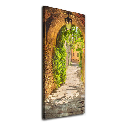 Italian Streets - Wrapped Canvas Print