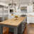 Ebern Designs 8 ft. / 98 in. Butcher Block Countertop in Unfinished Hevea Wood