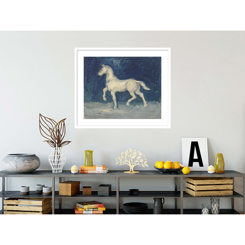 Cheval par Vincent van Gogh, H 33,5 po x l 39,87 po