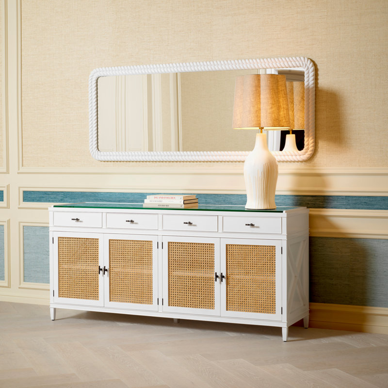 Mirror Viviana White Finish