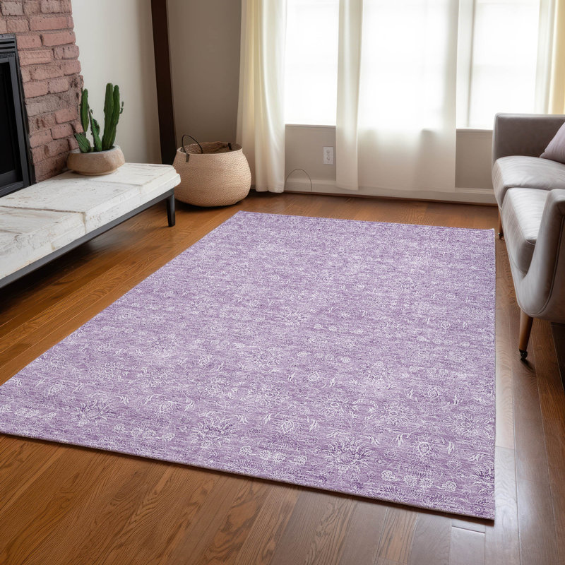 Tapis intérieur / extérieur Killingly avec envers antidérapant, Rectangle 8 pi x 10 pi
