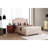 Elegant Transitional Upholstered Bed-1358391514