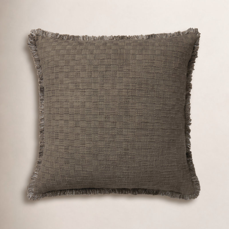 Amber Lewis x Loloi Meadowlark Pillow, Dark Green, Down