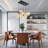 Tresckow 8 - Light Dimmable Cylinder Chandelier