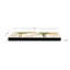 Napperon Pimpernel 15 pi x 11,7 po