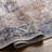 Conchita Rectangle Orhideja Oriental Machine Woven Area Rug in Navy/Rose-89727374